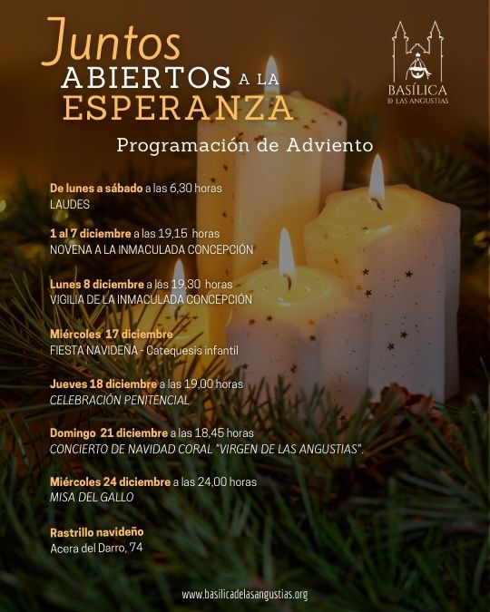 Programación de Adviento 2025